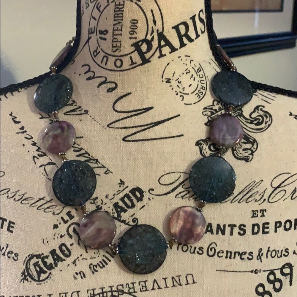 Teal Necklace